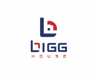 Projekt graficzny logo dla firmy online BIGG HOUSE